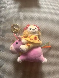 香港ディズニーランド　旧正月　クッキーアン　キーホルダー　ぬいぐるみチェーン