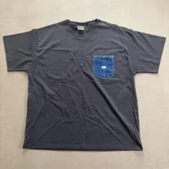 Lee ポケットTシャツ チャコールグレー 4Lサイズ