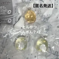 【新品未使用】ぺんぎん？とんかつ すみっコぐらし　めじるしチャーム【3個セット】
