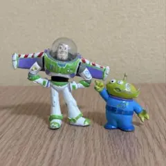 バズ・ライトイヤー　リトルグリーンメン　フィギュア　キーホルダー