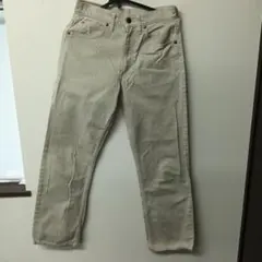 LEVIS513 W28 L34 日本製　ベージュ　ホワイト　白　リーバイス
