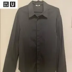 新品未使用　UNIQLO U ユニクロ　チャコールグレー 長袖　L 即購入OK