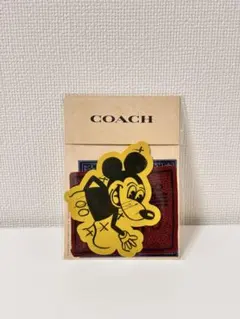 【未開封】【非売品】COACH ディズニー ミッキー ステッカー