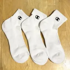 Champion メンズソックス3足セット