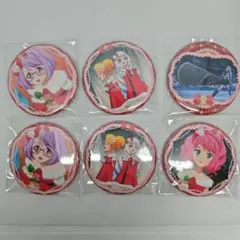 アイカツスターズ！　チェスクッキー　A　缶バッチ　 6個セット