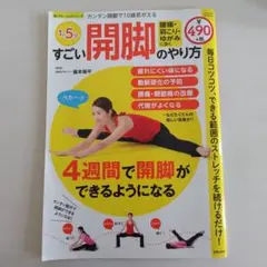 すごい開脚のやり方 カンタン開脚で10歳若がえる　楽LIFEヘルスシリーズ
