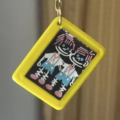 フレンチキーホルダー Foyer des PTT 子供 レトロ