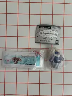 シュガーバニーズ カップケーキチャーム サンリオ ばんそうこうキーホルダー2