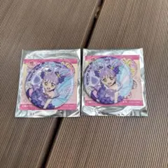 映画 キミとアイドルプリキュア オーロラ缶バッジ キュアキュンキュン