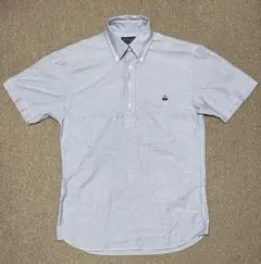 ブルックスブラザーズ コットンシャンブレー 半袖　BDシャツ　USA製