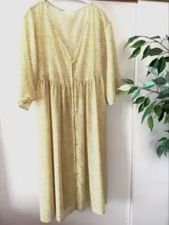【chocol raffine *robe*】　　花柄ワンピース