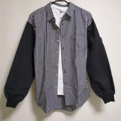 THE SHOP TK シャツMA-1ジャケット袖
