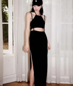 【美品】OSYAREVO ハイネックリブビキニ XLサイズ