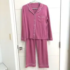 GU パジャマ 長袖 上下セット ピンク
