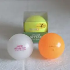 パークゴルフボール 2個セット（新品1、中古1）