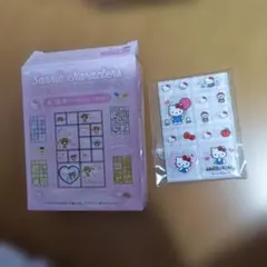 サンリオ　トレーディングミニタイルシール　キティ