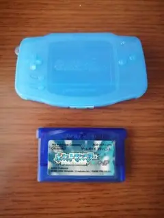 ゲームボーイアドバンスソフト ポケットモンスター サファイア ケース付き