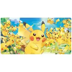 新品ポケモンカードゲーム ラバープレイマット ピカチュウとかみなり
