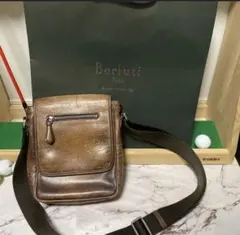 ⭐︎レア⭐︎Berluti ベルルッティ カリグラフィゴールドパティーヌ　ショルダーのサムネイル