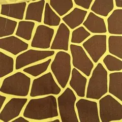 キリン柄 ジラフ柄 生地 ハギレ 布