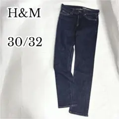 H＆M　デニムパンツ　ジーンズ　スリム　ストレッチ　30/32