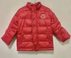 ミキハウス ホットビスケッツ 100 ダウン 赤 レッド