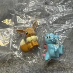 ポケモン しっぽみてみて！フィギュア イーブイ ワニノコ セット