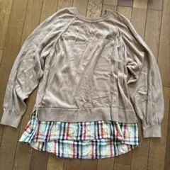 Arnold Palmer ベージュ 長袖 トップス S