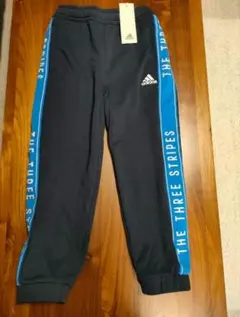 値下!!adidas　スウェット　パンツ　ズボン　 120cm 紺 定価5500