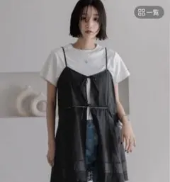 2way コットンレースミニワンピース　ローリーズファーム