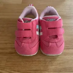 Asics ピンク ベビーシューズ　13.0