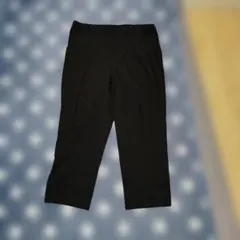 しまむら　おかだゆり ブラック 4L カジュアルパンツ