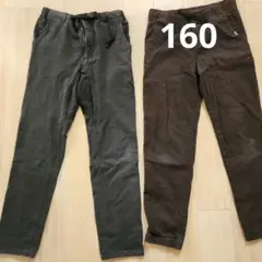 ベイクルーズ　H&M 長ズボン 160サイズ　黒　チノパン