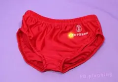 チア◆ユニフォーム/レオタード製アンスコ/赤/コスプレ撮影衣装M