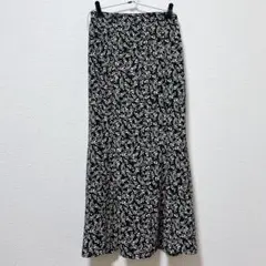 【earth】アース 花柄 マーメイドスカート