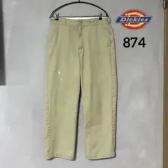 ディッキーズ 874 ワークパンツ　サイズ 34　ゴールデンサイズ