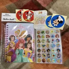 ディズニー プリンセス シールブック ポイントシール シェフミッキー シール