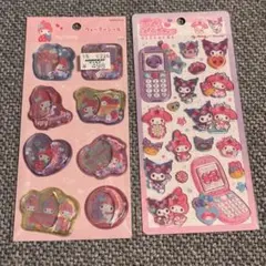 【正規品】ウォーターシール　平成はっぴーフォン　シール　マイメロ　クロミ