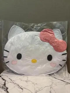 ハローキティ ハートほっぺひんやりフェイスクッション
