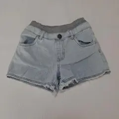 キッズ デニムショートパンツ ライトブルー