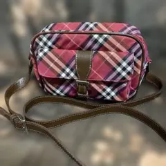 BURBERRY バーバリー ブルーレーベル ノバチェック ショルダーバッグ