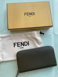 フェンディ 長財布 セレリア ジップ ラウンドウォレット FENDI