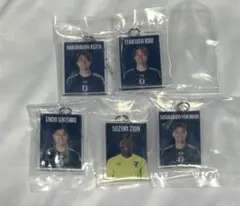 サッカー日本代表ふらっとめじるしアクセサリーガチャ