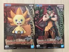 新品未開封ワンピース　レッド　フィギュア　サニーくんバルトロメオ２体
