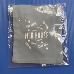 PINK HOUSE ロゴ入り サコッシュブルーグレーのサムネイル