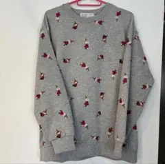 【新品】MOOMINリトルミー裏起毛トレーナー　M