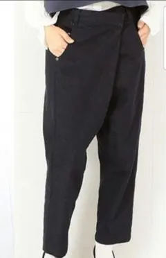 RBS (RayBEAMS) デニム　アシンメトリーパンツ　ラップパンツ
