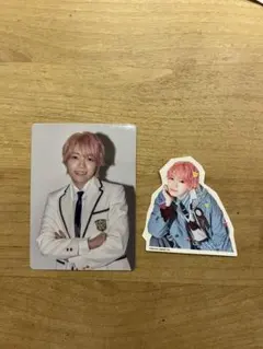 なにわ男子 HARD WORK トレカ&フレークシール　西畑大吾