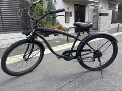 ビーチクルーザー中古　サーフキャリア付き！まだまだ走ります！引き取り限定 ビーチクルーザー中古 サーフキャリア付き！まだまだ走ります