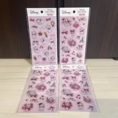 ディズニー　　　マリーちゃん　　　エポキシラメシール　　　4点セット